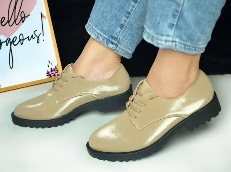 Platform Lace-Up Brogues - Image 4