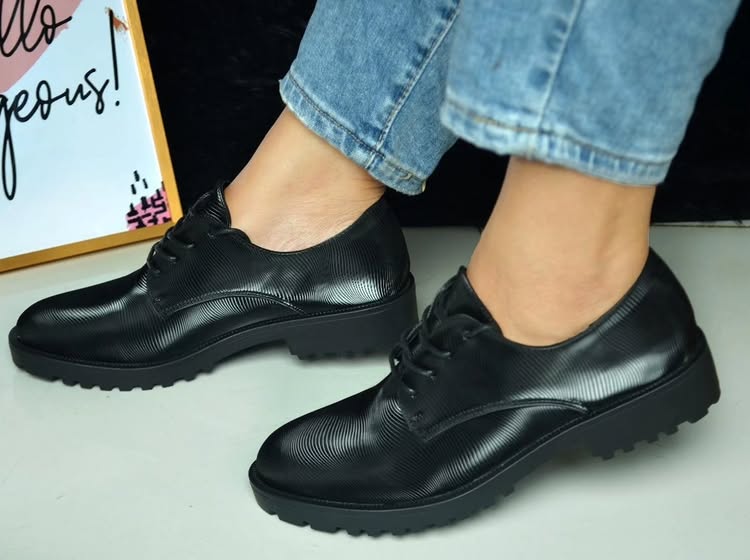 Platform Lace-Up Brogues - Image 2