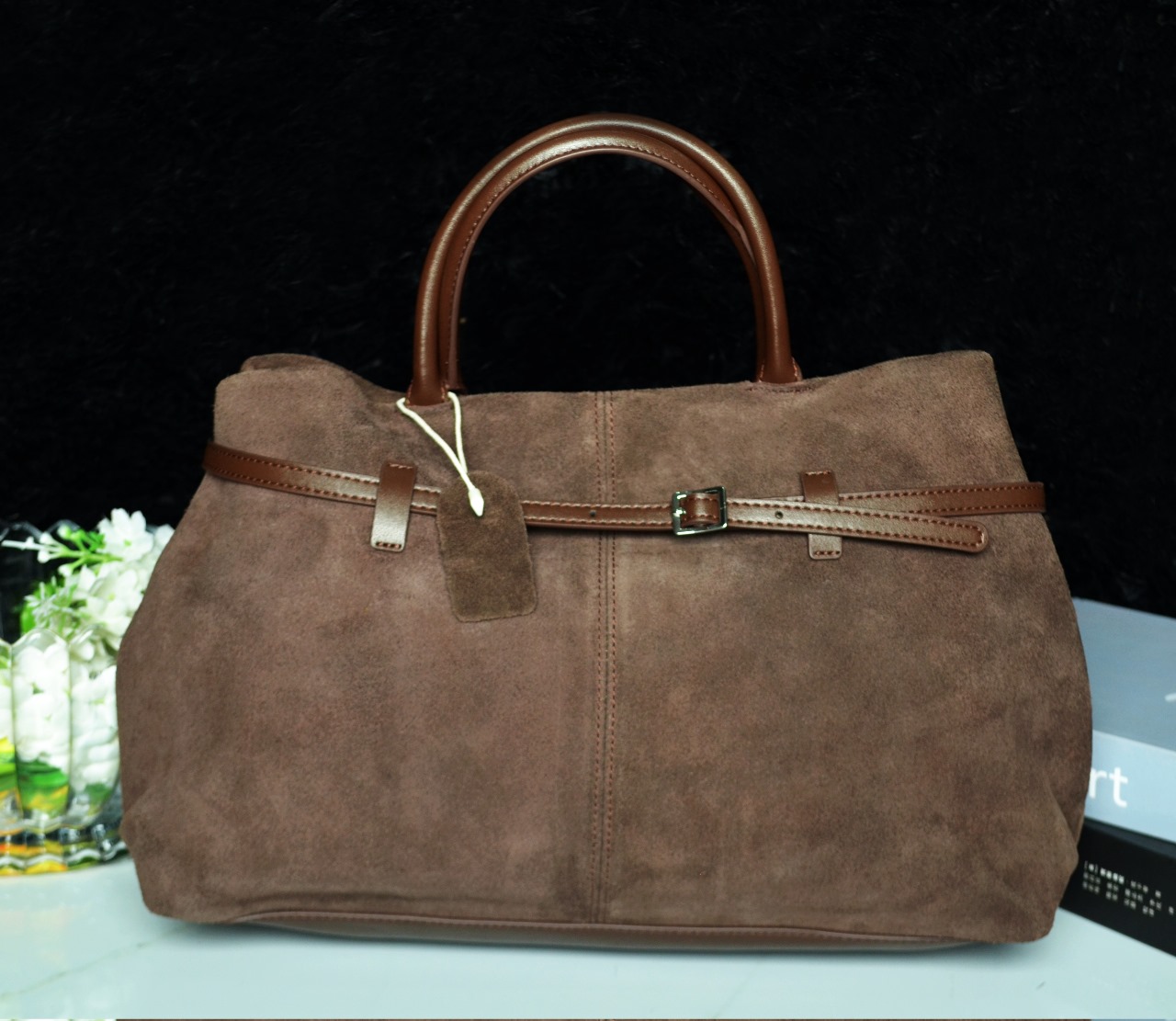 Suede Bag